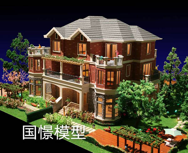 大新县建筑模型